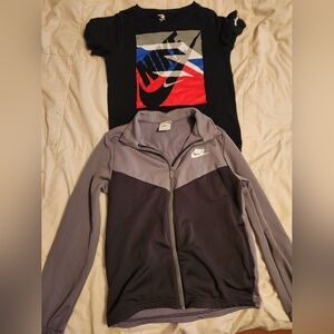 Lot of 2 Boys Nike shirt/jacket